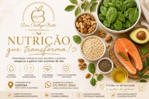 Alimentos para resistência à insulina orientados por nutricionista especialista em emagrecimento na Zona Norte de São Paulo.